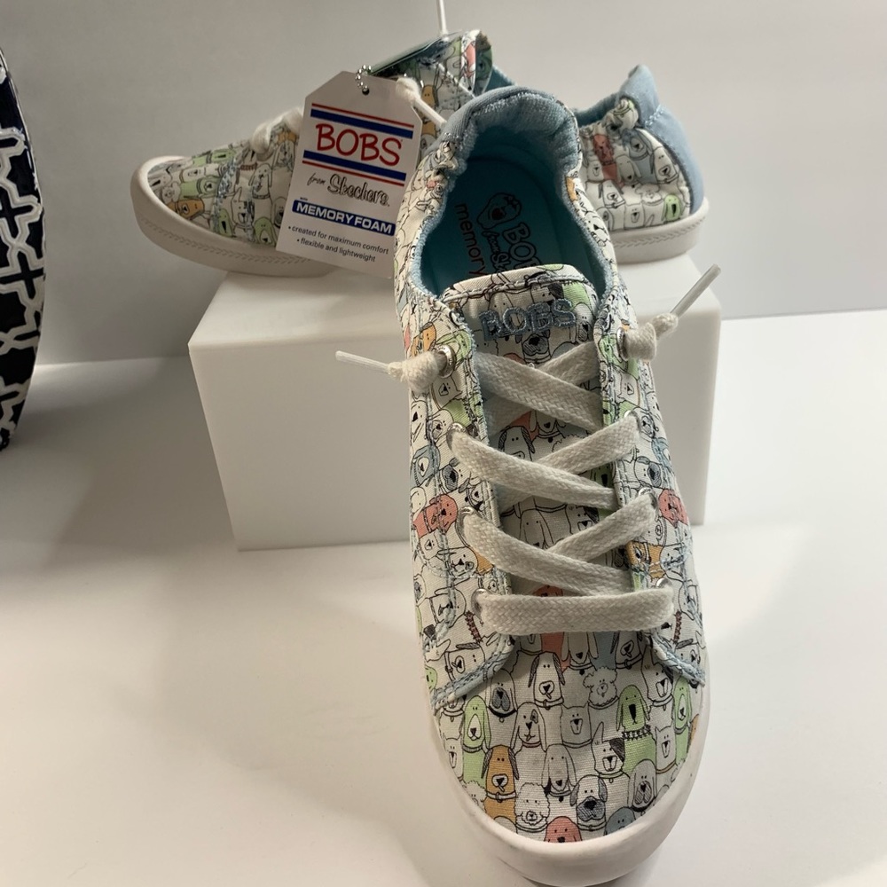 BOBS from Skechers Beach Bingo Camp Wag Shoe Women’s 7.5,8 - Picture 2 of 12